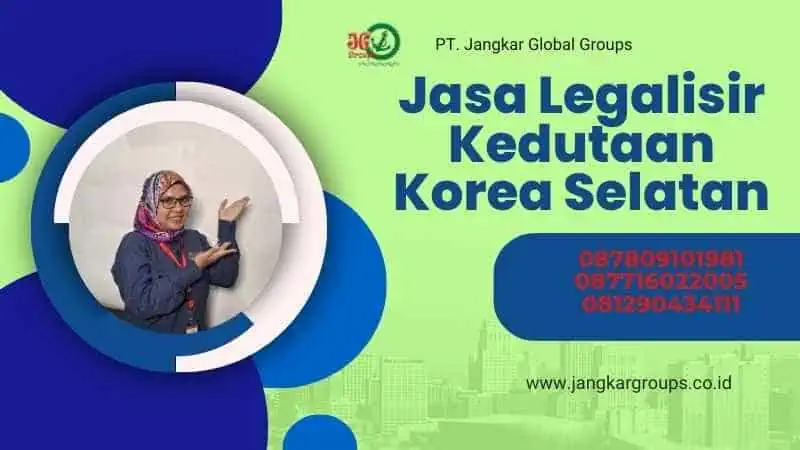 Jasa Legalisir Kedutaan Korea Selatan