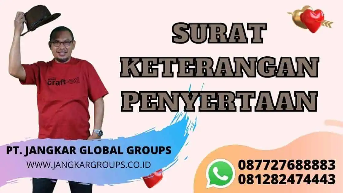 SURAT KETERANGAN PENYERTAAN