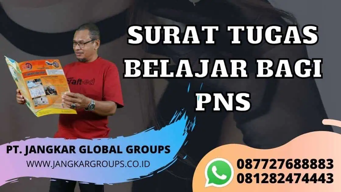 SURAT TUGAS BELAJAR BAGI PNS