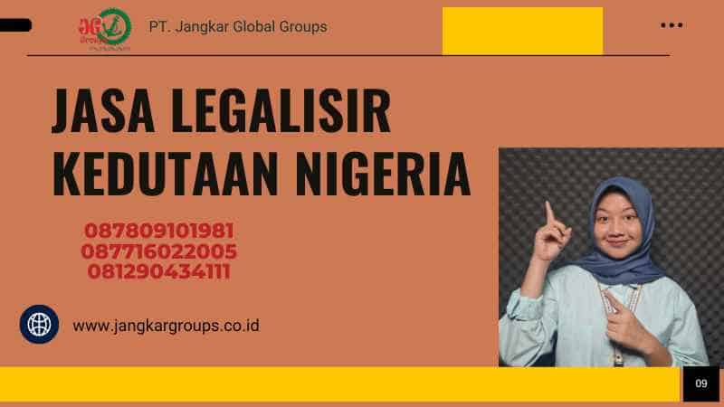 Jasa Legalisir Kedutaan Nigeria