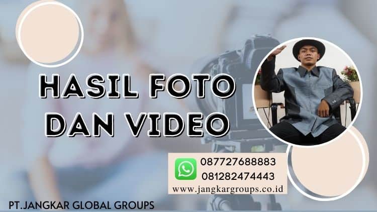 Hasil foto dan video, Jasa Rental Studio Foto Jakarta Timur untuk Hasil Foto Terbaik Anda