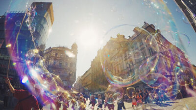 Daytime bubbles