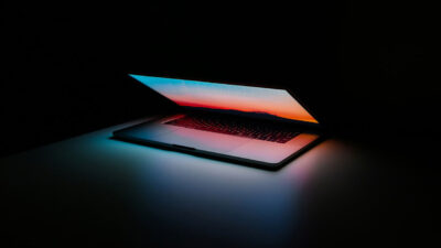 Illuminated laptop