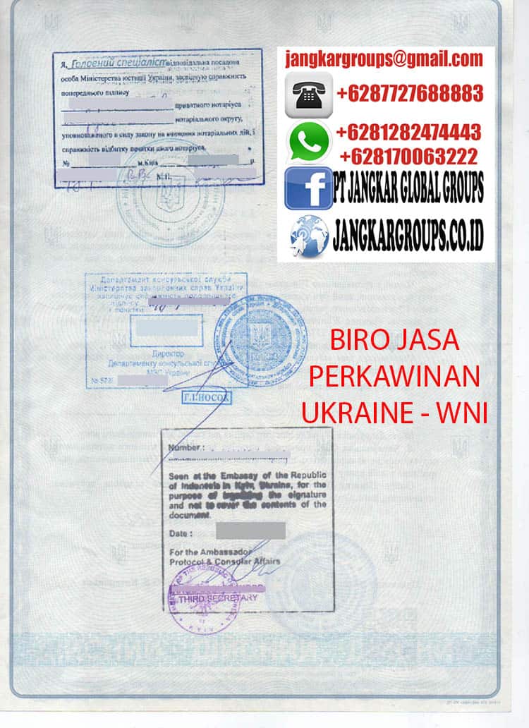 surat singel ukraine,persyaratan menikah wna ukraina di indonesia
