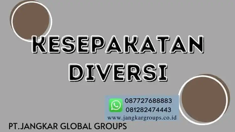 Kesepakatan Diversi