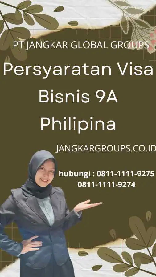 Persyaratan Visa Bisnis9A Philipina