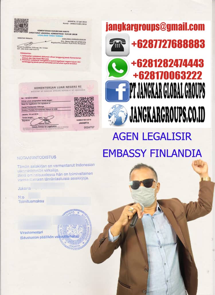 AGEN LEGALISIR EMBASSY FINLANDIA, Legalisir Akte Kelahiran di Kedutaan Finlandia