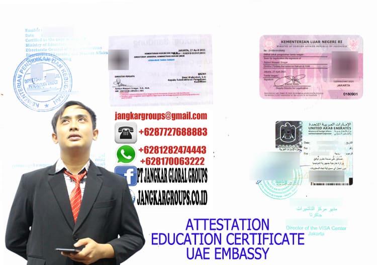 Attestation Education Certificate UAE Embassy