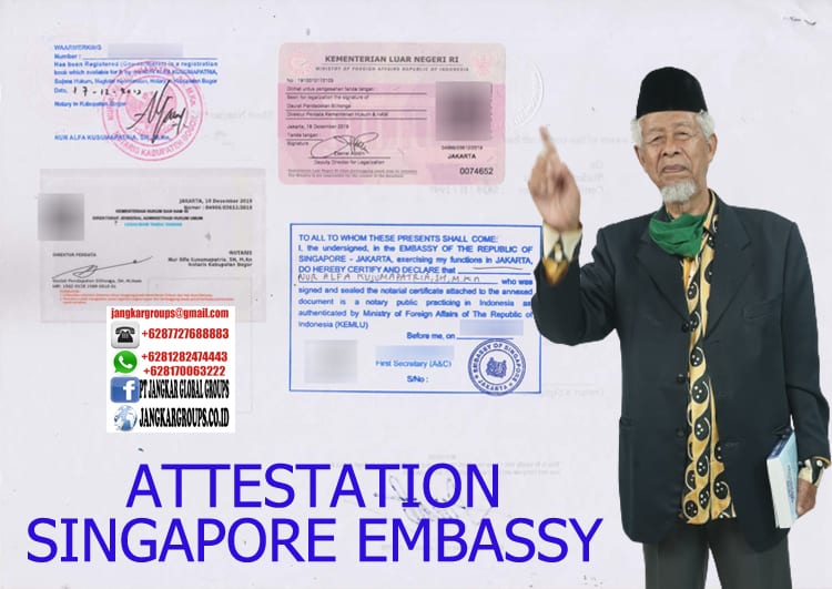 Legalisir Ijazah di Kedutaan embassy