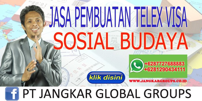 Jasa Pembuatan Telex Visa Sosbud