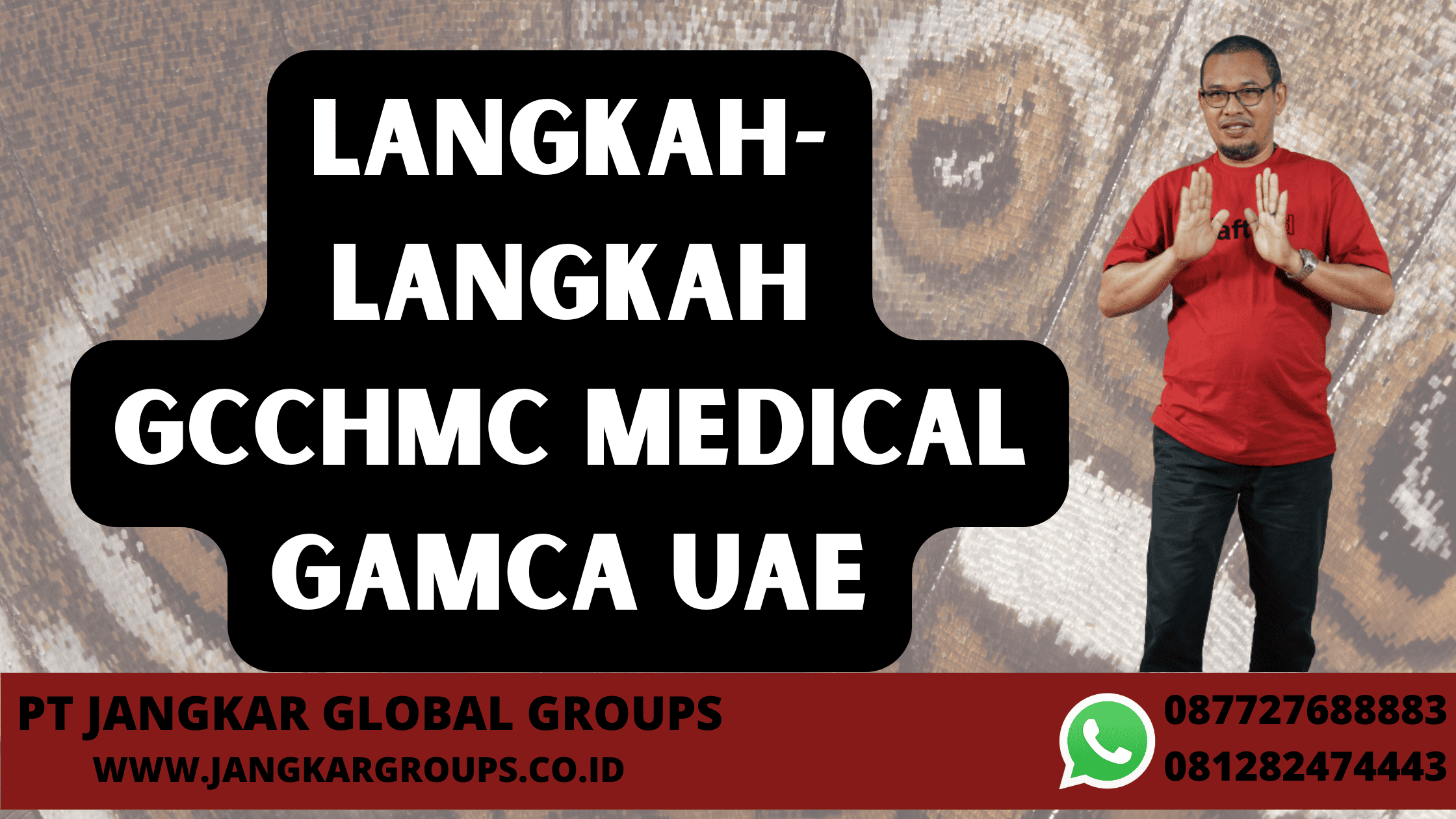 Langkah-langkah GCCHMC Medical Gamca UAE