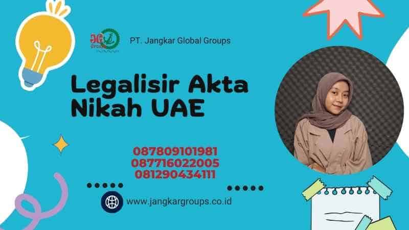 Legalisir Akta Nikah UAE