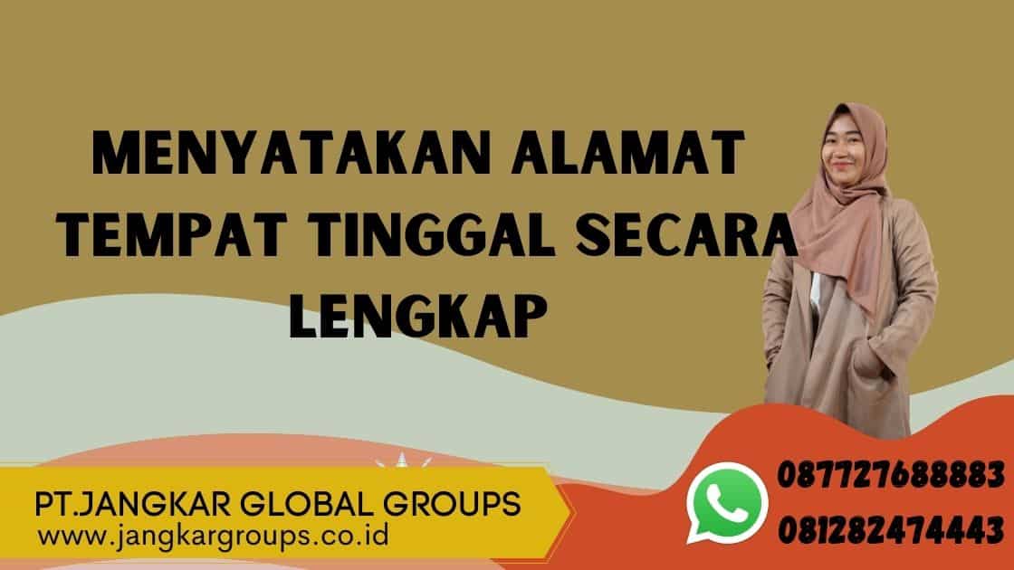 menyatakan alamat tempat tinggal secara lengkap | Surat Kebenaran Berpoligami dari Jais Malaysia