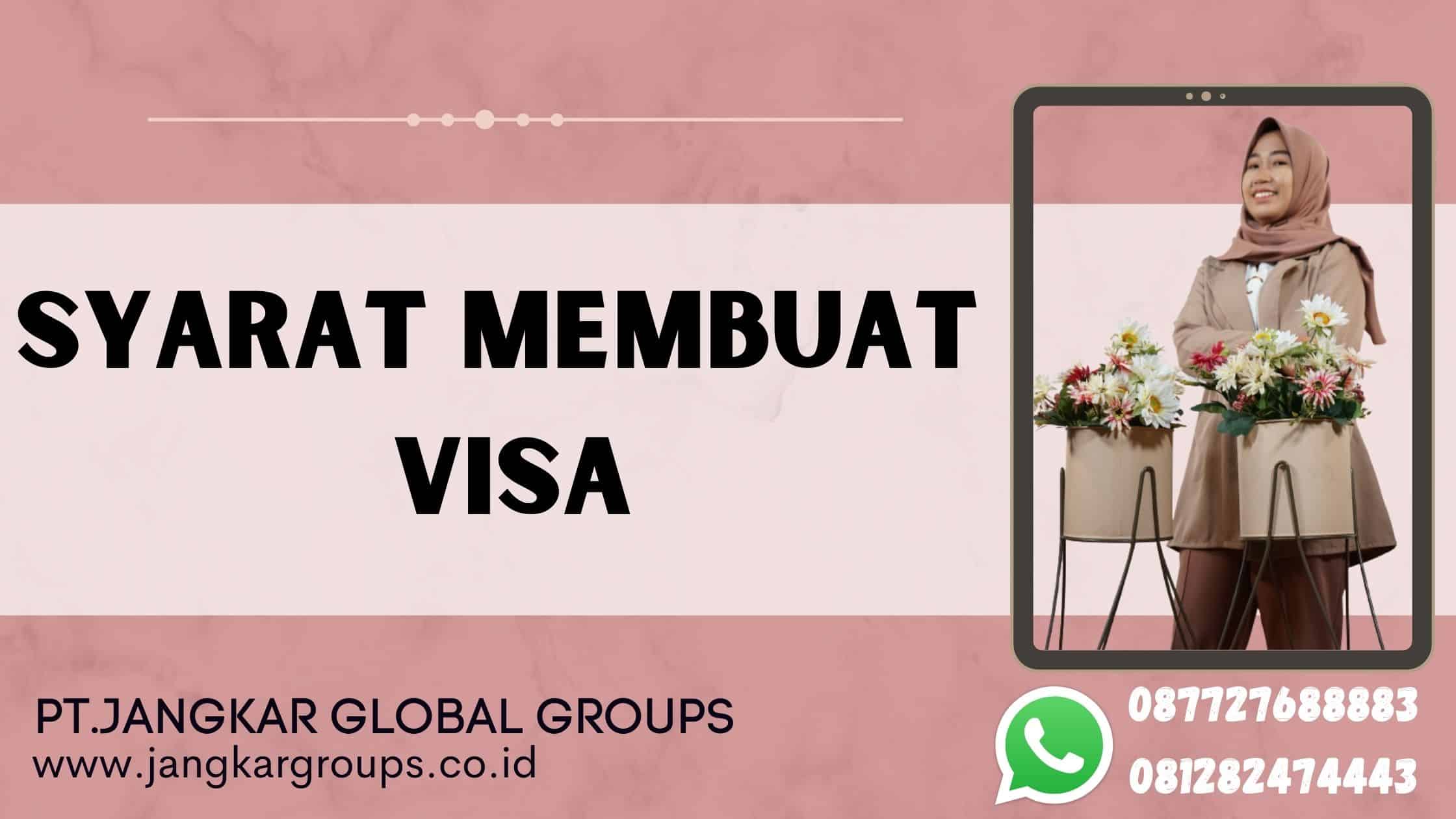 syarat pembuatan visa agen Visa di Jakarta