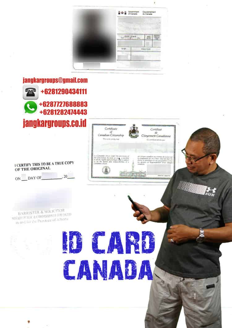 Certificate of canadian citizenship