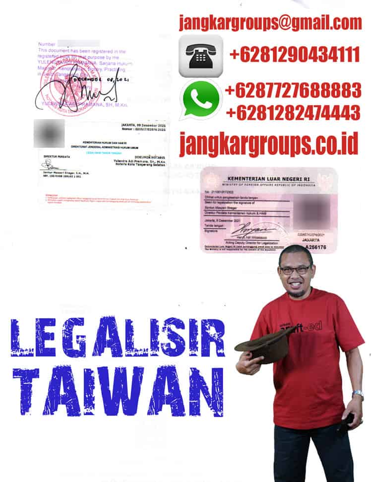 LEGALISIR TAIWAN