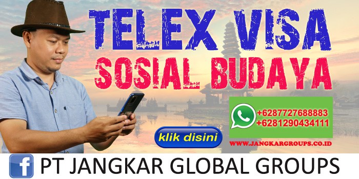 Telex Visa Sosial Budaya