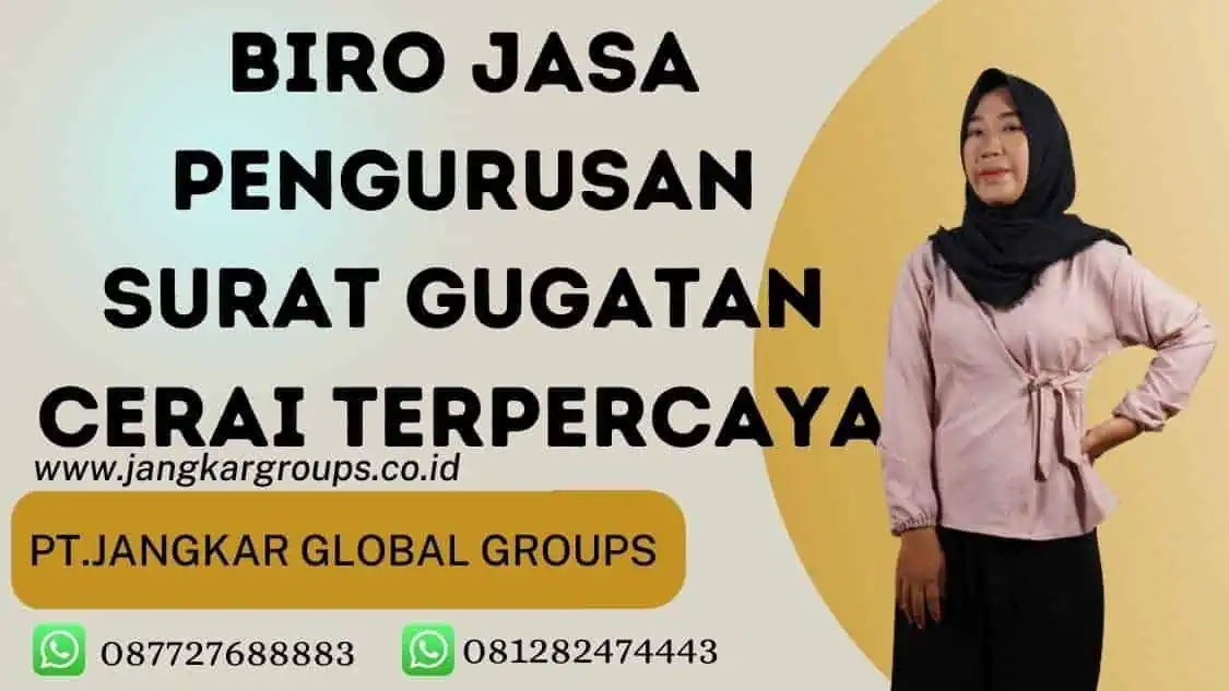 iro Jasa Pengurusan Surat Gugatan Cerai Terpercaya