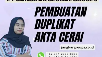 pembuatan duplikat akta cerai