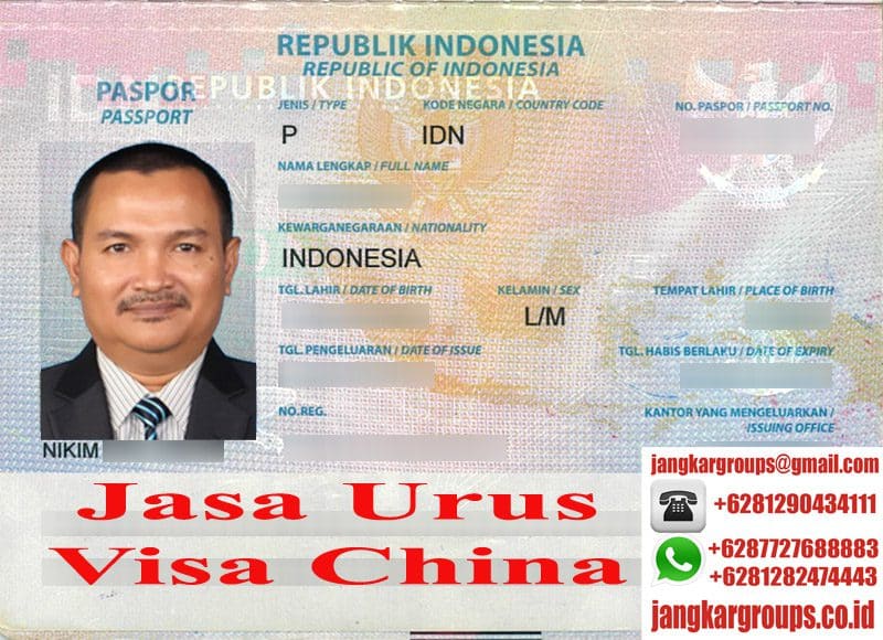 Contoh Paspor Indonesia