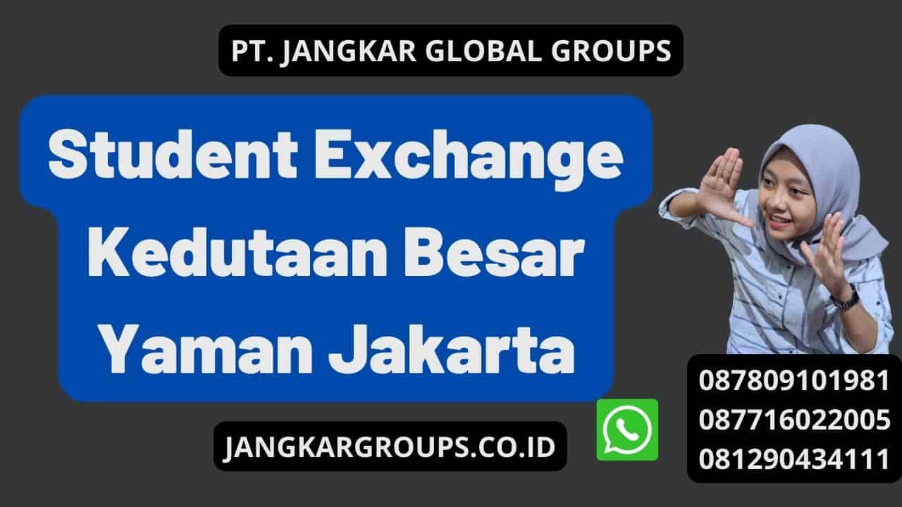 Student Exchange Kedutaan Besar Yaman Jakarta