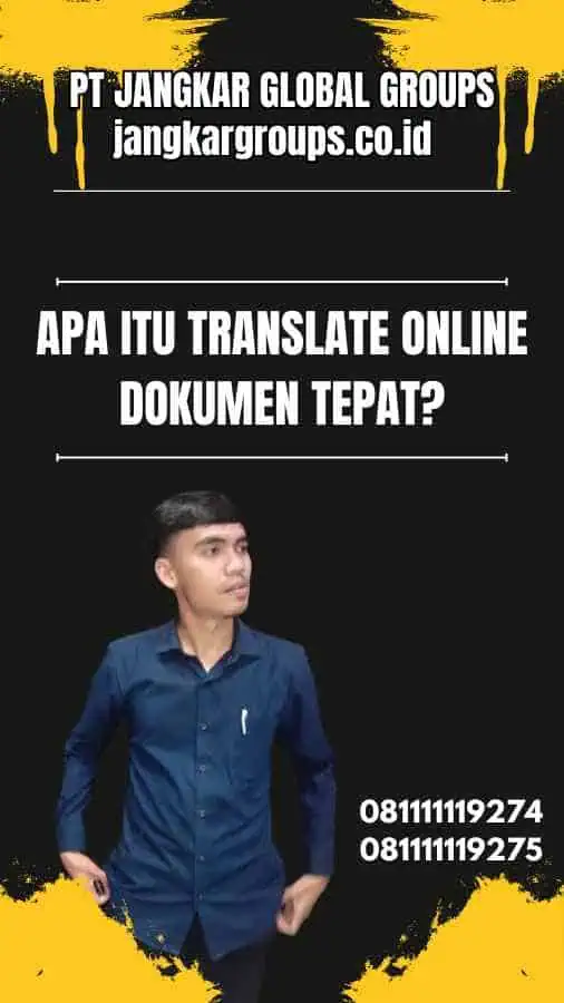 Apa itu Translate Online Dokumen Tepat