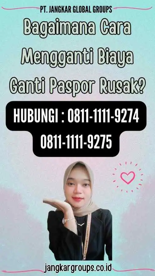 Bagaimana Cara Mengganti Biaya Ganti Paspor Rusak