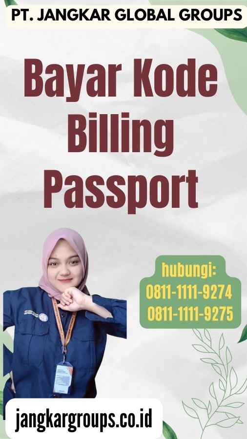 Bayar Kode Billing Passport