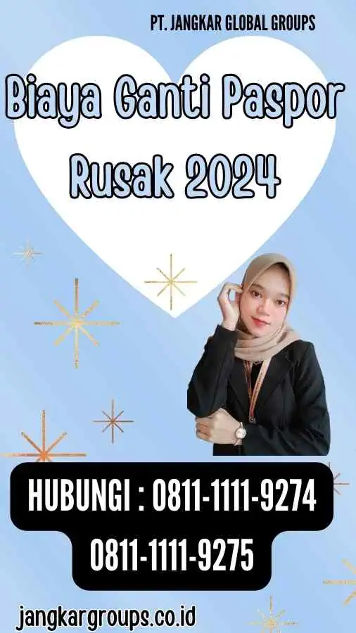 Biaya Ganti Paspor Rusak 2024