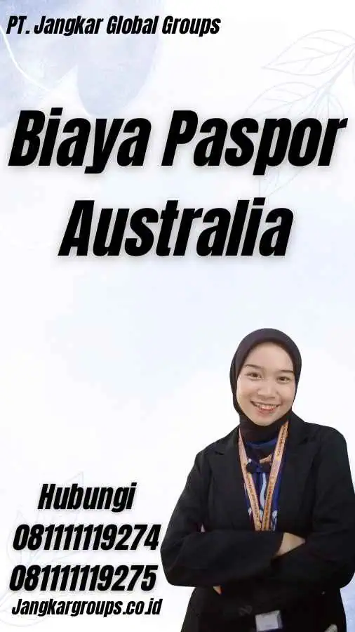 Biaya Paspor Australia
