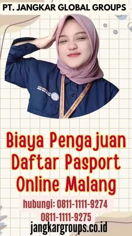 Biaya Pengajuan Daftar Pasport Online Malang