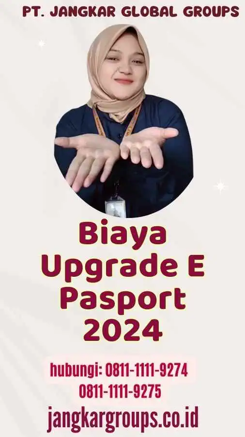 Biaya Upgrade E Pasport 2024