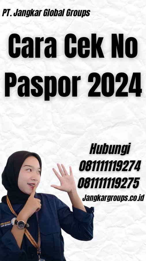 Cara Cek No Paspor 2024