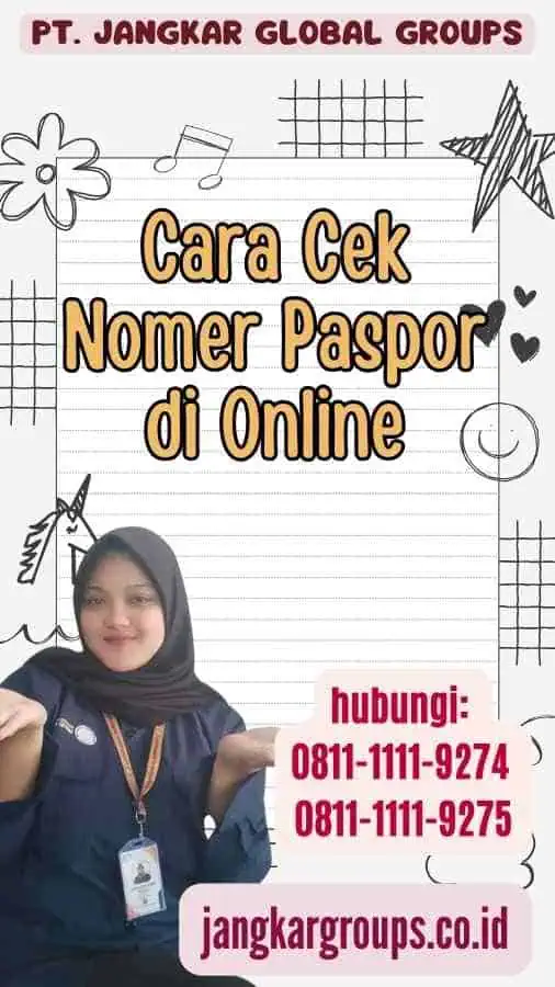 Cara Cek Nomer Paspor di Online