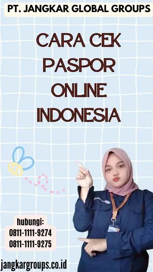 Cara Cek Paspor Online Indonesia