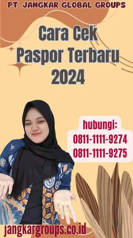 Cara Cek Paspor Terbaru 2024