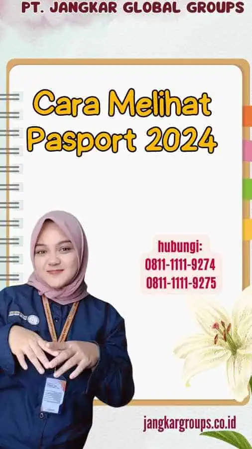 Cara Melihat Pasport 2024