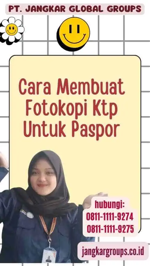 Cara Membuat Fotokopi Ktp Untuk Paspor