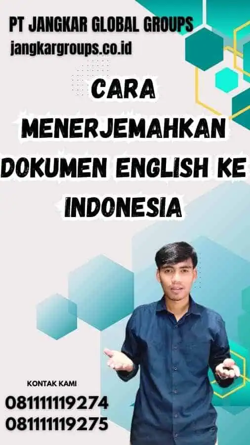 Cara Menerjemahkan Dokumen English Ke Indonesia