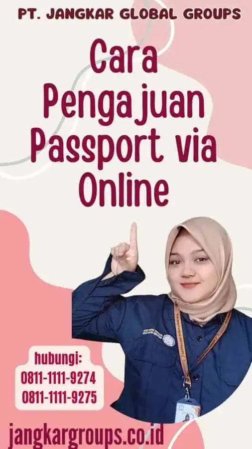 Cara Pengajuan Passport via Online