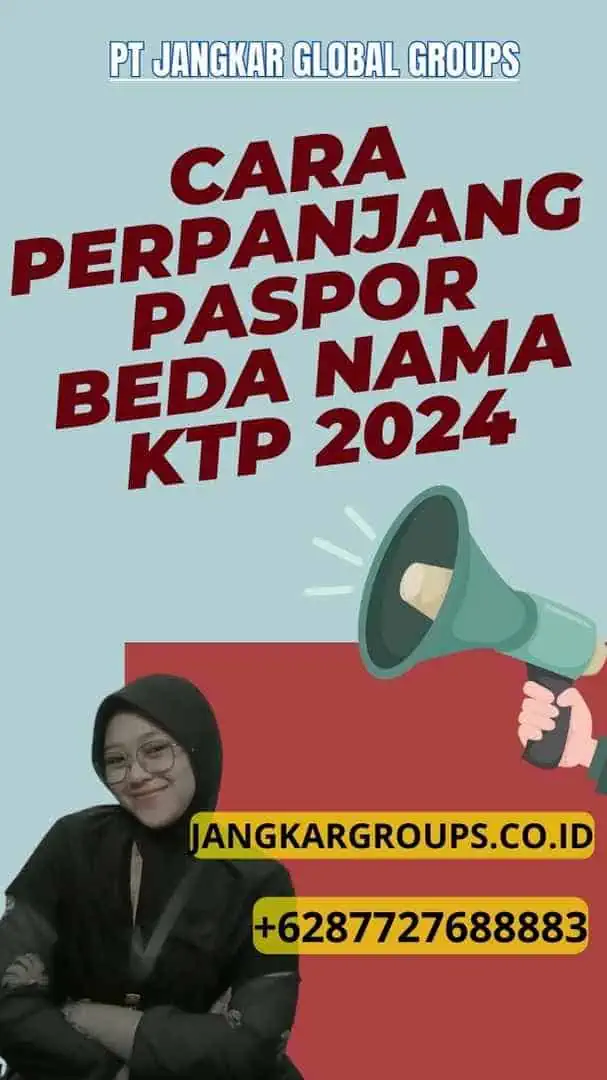 Cara Perpanjang Paspor Beda Nama KTP 2024