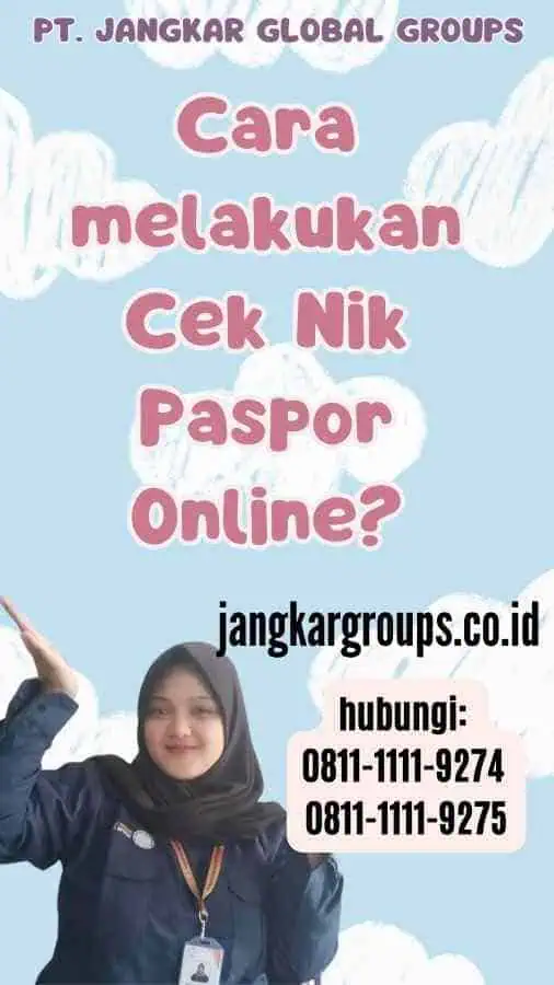 Cara melakukan Cek Nik Paspor Online