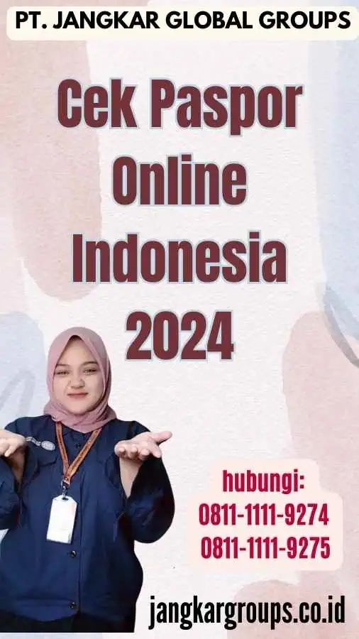 Cek Paspor Online Indonesia 2024