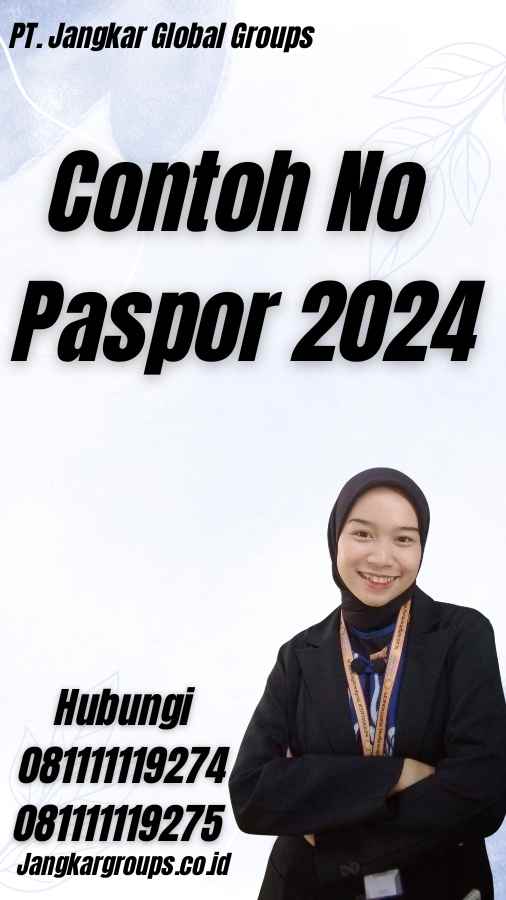 Contoh No Paspor 2024