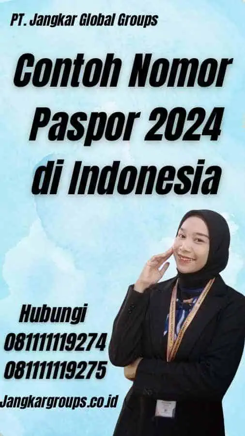 Contoh Nomor Paspor 2024 di Indonesia