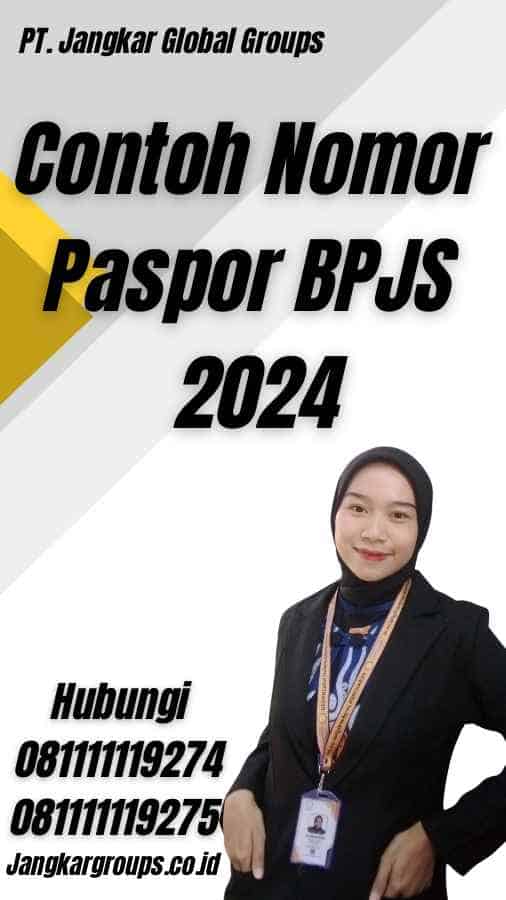 Contoh Nomor Paspor BPJS 2024