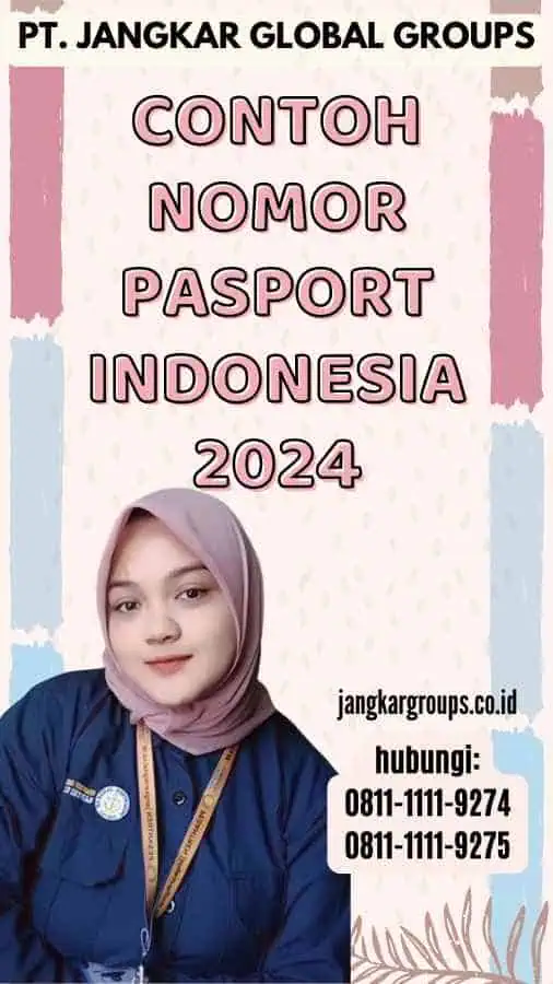 Contoh Nomor Pasport Indonesia 2024