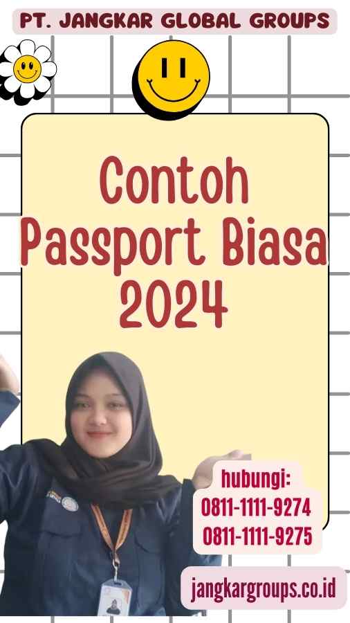 Contoh Passport Biasa 2024