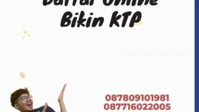 Daftar Online Bikin KTP