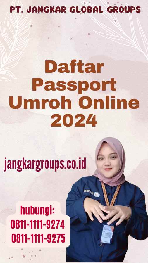 Daftar Passport Umroh Online 2024